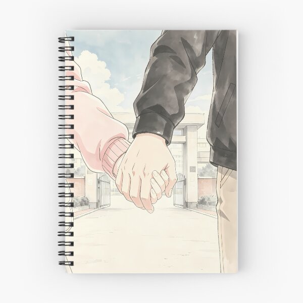 Item preview, Hand in Hand at the School Gate designed and sold by HezeOtakuArt.
