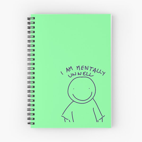Item preview, I Am Mentally Unwell Green designed and sold by im-unhinged-ok.