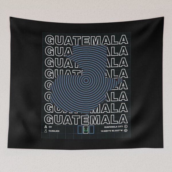 Item preview, Guatemala Minimal Map designed and sold by Atlas-Array.