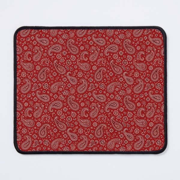 Item preview, Western Bandana Red Paisley Pattern designed and sold by Tammy Marie Russell.