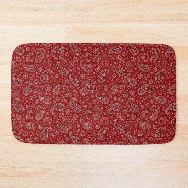 Item preview, Western Bandana Red Paisley Pattern designed and sold by Tammy Marie Russell.