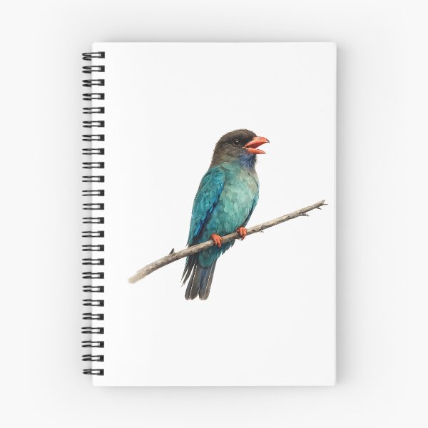 Item preview, Watercolour Dollarbird Study designed and sold by Jaruart.