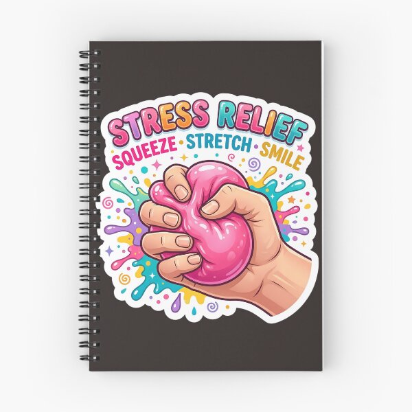 Item preview, Stress Relief Slime Sticker | Squeeze Stretch Smile | Cute Anxiety Relief & Sensory Art Design designed and sold by Bhaskar Digital Art.