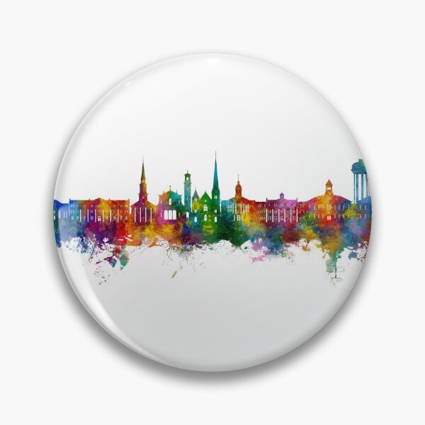 Artikelvorschau, Skyline von Aiken, South Carolina entworfen und verkauft von ArtPrints.