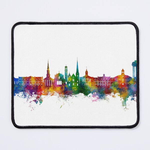 Item preview, Aiken South Carolina Skyline designed and sold by ArtPrints.