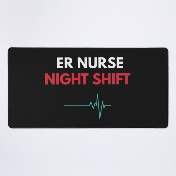 Item preview, ER Nurse Night Shift – Saving Lives While Others Sleep designed and sold by amndro.