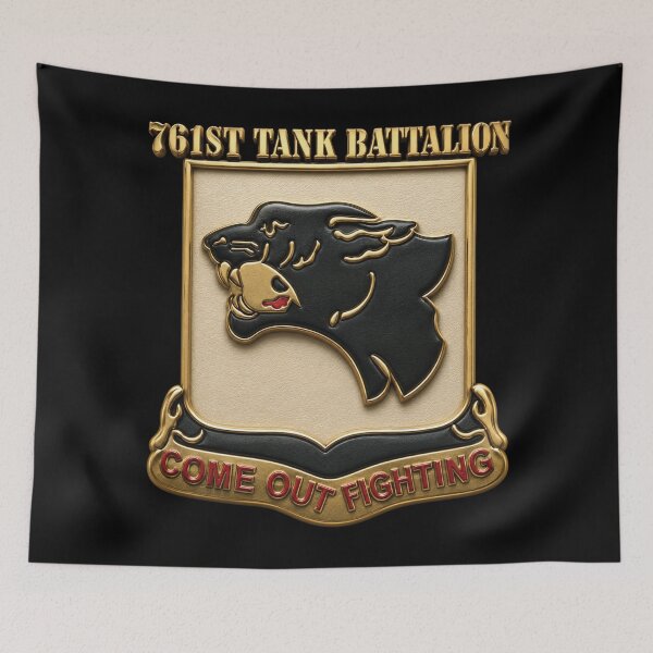 Item preview, DUI - 761st Tank Battalion - DUI - 3D Enhanced  X 300 designed and sold by Military Insignia Products.