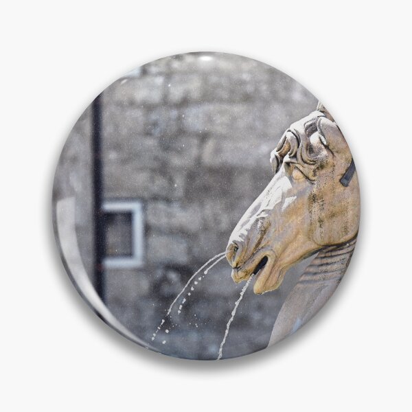 Item preview, Horse head sculpture, detail of the Residence Fountain, Salzburg,Salzburgland, Austria designed and sold by goceris.