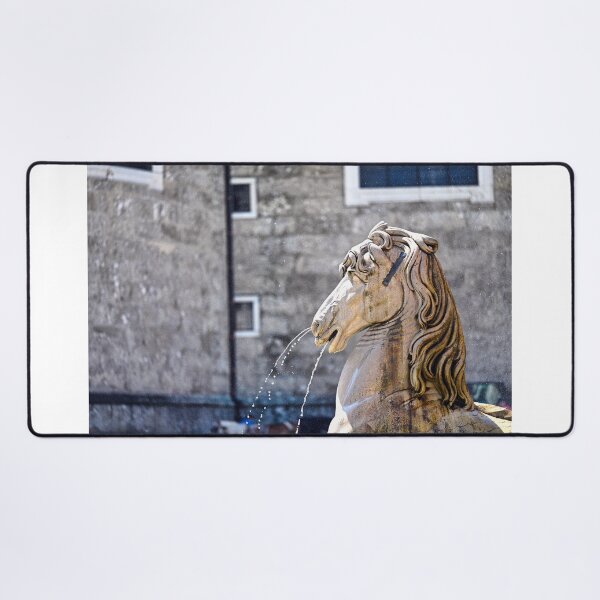 Item preview, Horse head sculpture, detail of the Residence Fountain, Salzburg,Salzburgland, Austria designed and sold by goceris.
