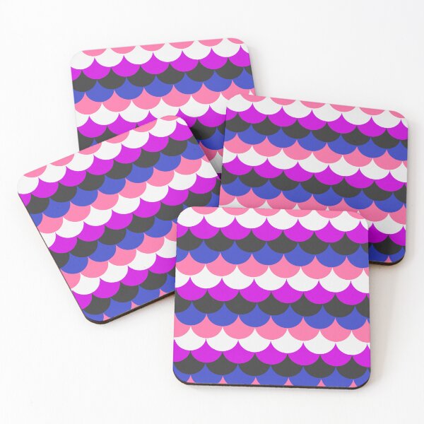 Item preview, Genderfluid Mermaid Scales designed and sold by SanguineDesigns.