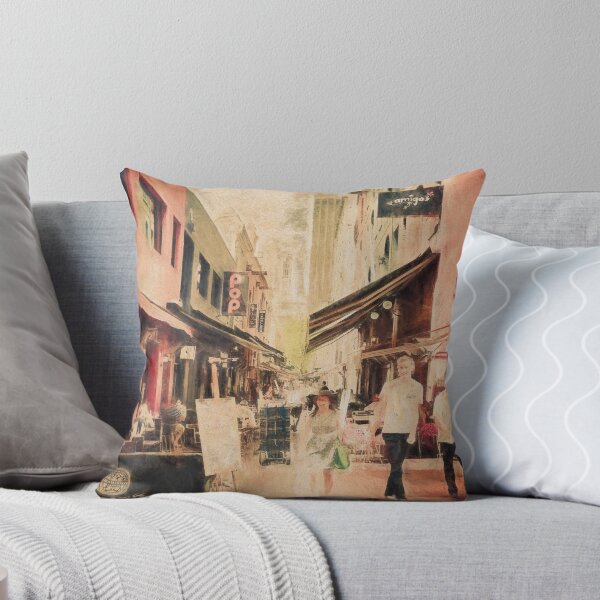 Item preview, Hardware Lane, Melbourne Australia  (digital painting) designed and sold by Ray's Photos & Art.