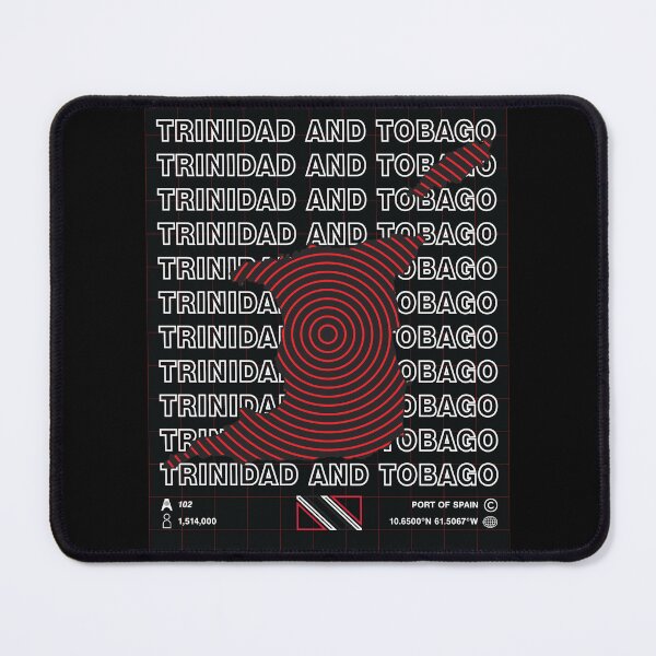 Item preview, Trinidad and Tobago Minimal Map designed and sold by Atlas-Array.