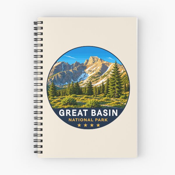 Item preview, Great Basin National Park Retro Desert Mountain designed and sold by Gideon Emmerich.