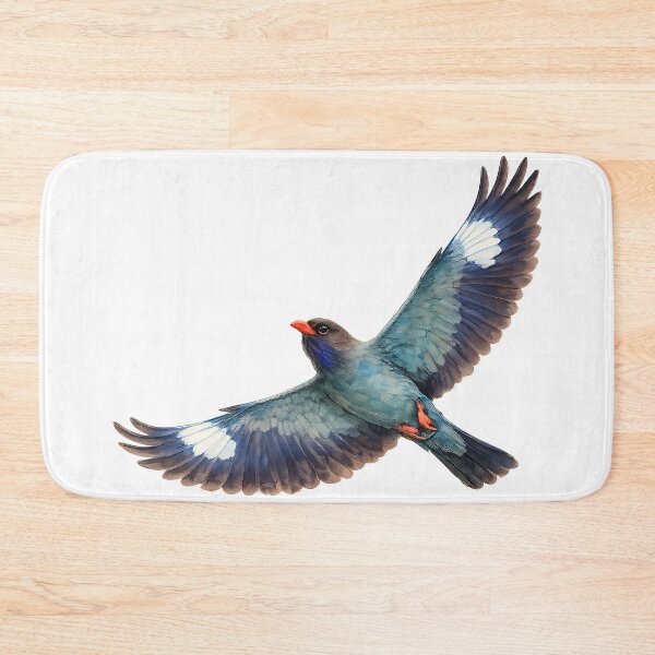 Item preview, Dollarbird in Flight - Watercolour designed and sold by Jaruart.