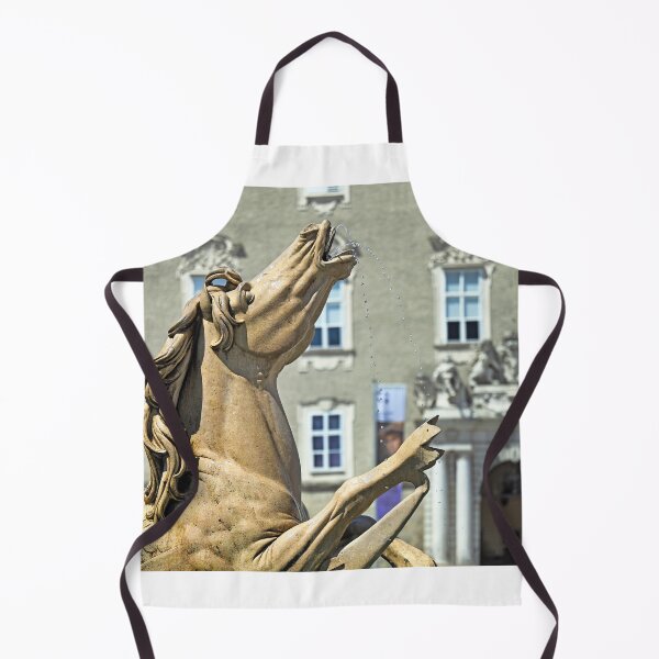 Item preview, Horse head sculpture, detail of the Residence Fountain, Residenzplatz, Salzburg,Austria designed and sold by goceris.