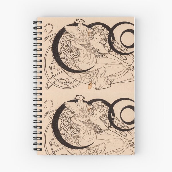 Item preview, Cocorico Woman with Rooster Line designed and sold by artofuniverse.