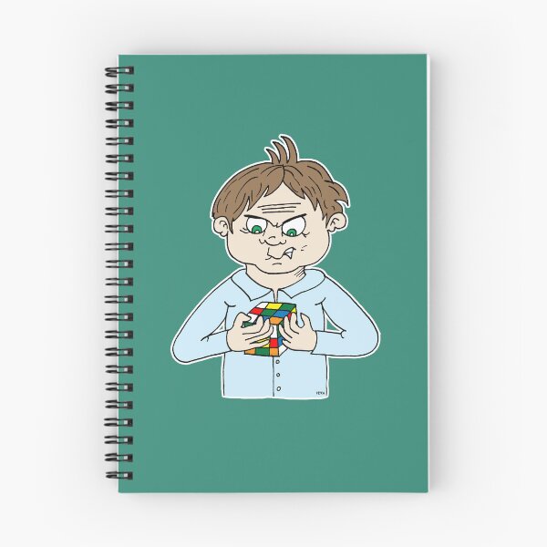 Item preview, Funny Rubiks Cube Frustration Sticker | Relatable Adulting Puzzle Cartoon designed and sold by MyxaART.