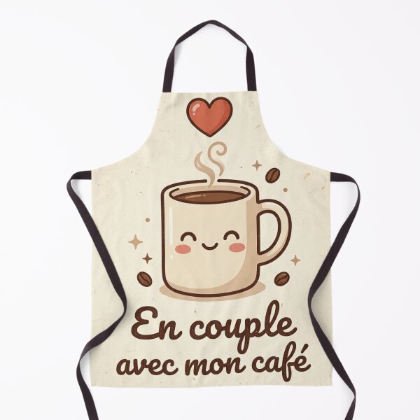 Item preview, In a Relationship With My Coffee - Kawaii Humor designed and sold by DkSpirit.