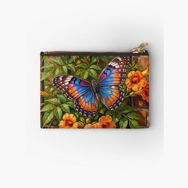 Item preview, Butterfly and Trumpet Vines designed and sold by TinCatOutPost.