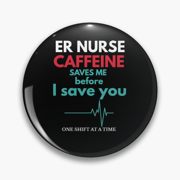 Item preview, ER Nurse Caffeine Saves Me First designed and sold by amndro.