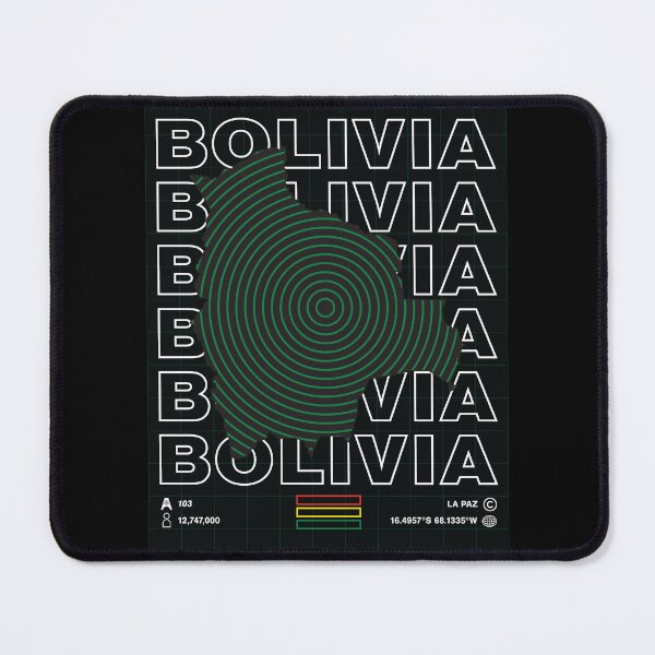 Item preview, Bolivia Minimal Map designed and sold by Atlas-Array.