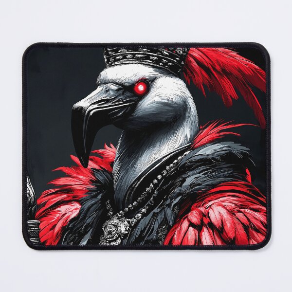 Item preview, Flamingo Crimson Warrior Crowned Red Feather Royal designed and sold by earlobejerk.