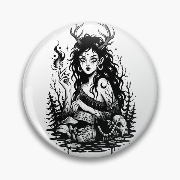 Item preview, Bies - Dark Slavic Tattoo designed and sold by feedmykraken.