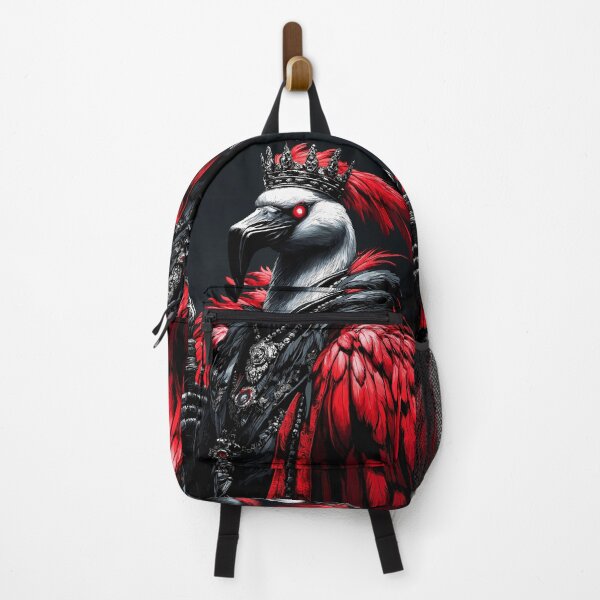 Item preview, Flamingo Crimson Warrior Crowned Red Feather Royal designed and sold by earlobejerk.