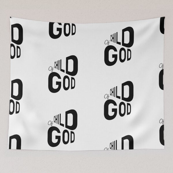Item preview, Child Of God – Christian Faith Typography T-Shirt Design designed and sold by CrossCrafted.