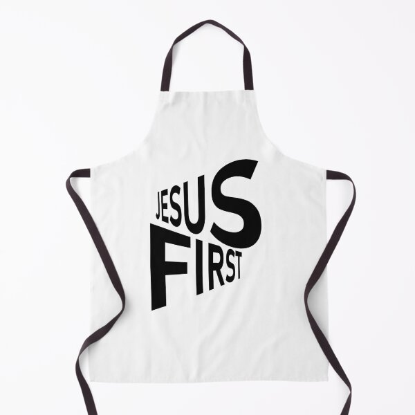 Item preview, First Jesus – Christian Faith Typography T-Shirt Design designed and sold by CrossCrafted.