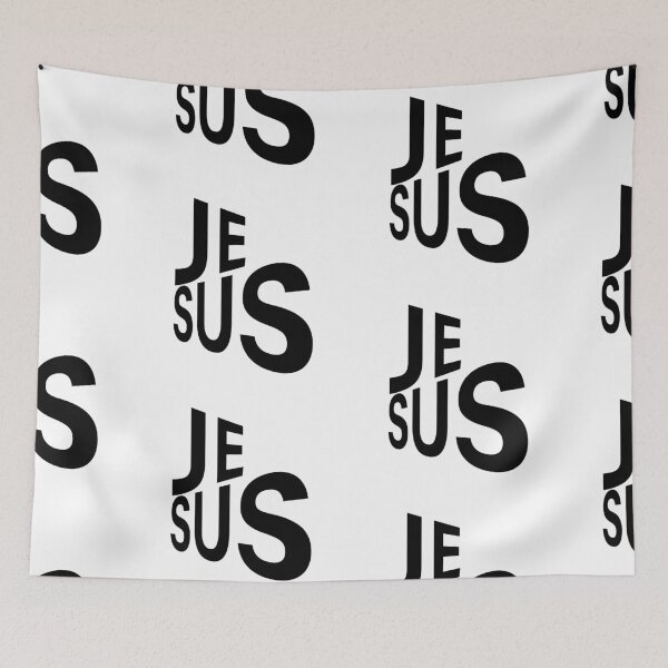 Item preview, Jesus– Christian Faith Typography T-Shirt Design designed and sold by CrossCrafted.