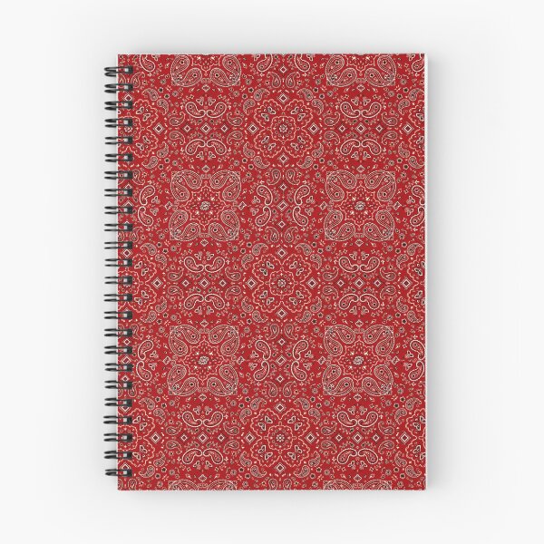 Item preview, Red Paisley Western Bandana Pattern designed and sold by Tammy Marie Russell.