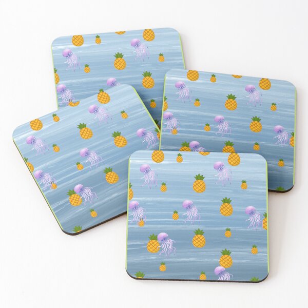 Item preview, Green PineApples n JellyFish designed and sold by MariahDaGoatedPrincess.