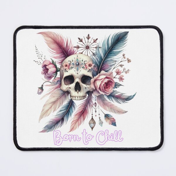 Item preview, Born to Chill Boho Skull designed and sold by Ginetta0815.