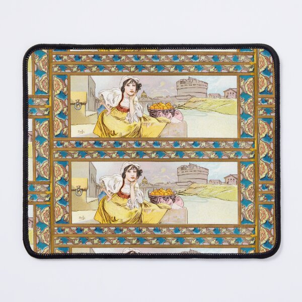 Item preview, Roman Orange Seller by the Tiber designed and sold by artofuniverse.
