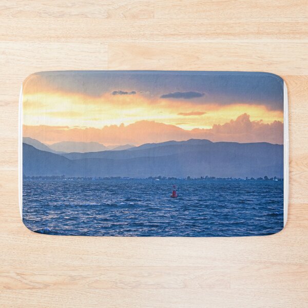 Item preview, Sunset over mountain and sea,landscape, Nafplio, Greece designed and sold by goceris.