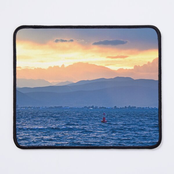 Item preview, Sunset over mountain and sea,landscape, Nafplio, Greece designed and sold by goceris.