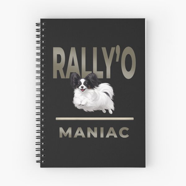 Item preview, Rally’O Maniac – Papillon Rally Obedience Premium Design designed and sold by PapillonArtStudio.