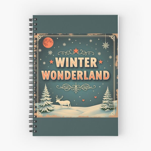 Item preview, Christmas Winter Wonderland With Reindeer And Snow designed and sold by GaffaDesigns.