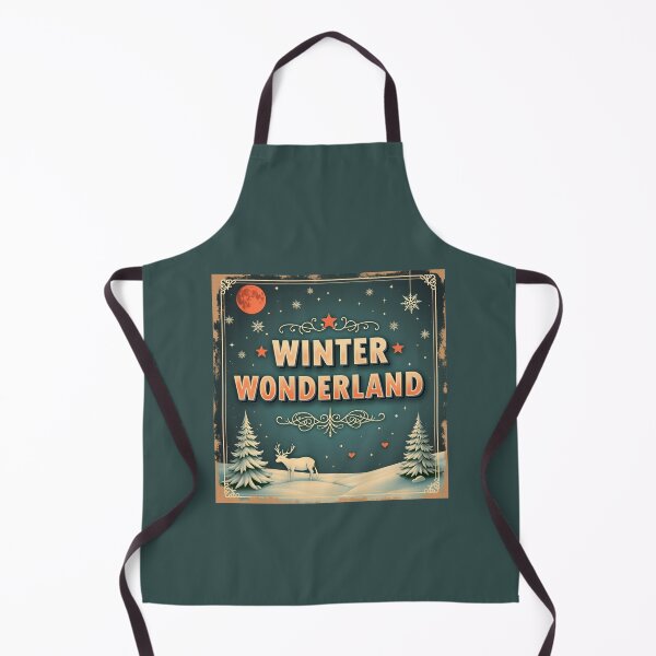 Item preview, Christmas Winter Wonderland With Reindeer And Snow designed and sold by GaffaDesigns.