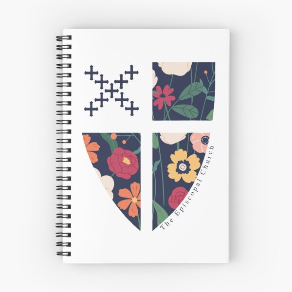 Item preview, Episcopal Church Shield - Flowers designed and sold by Canterbury Episcopal Campus Ministry at Texas Tech University .