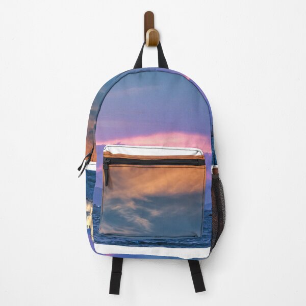 Item preview, Dramatic sunset over the castle Bourtzi in Nafplio, Peloponnese, Greece designed and sold by goceris.