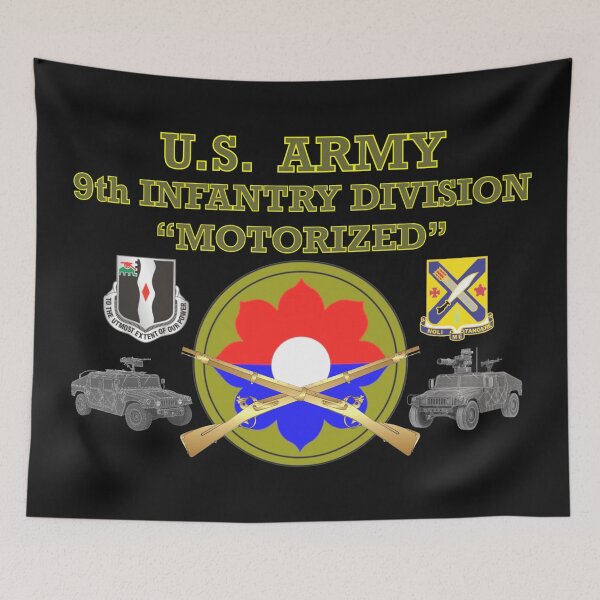 Item preview, U.S. ARMY  9th Infantry Division  designed and sold by Code7c.