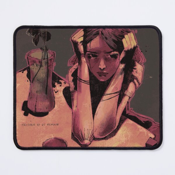 Item preview, Moody Grunge Girl Dead Rose Aesthetic Art designed and sold by LaureBouchard.