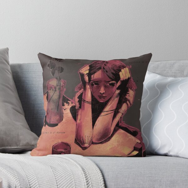 Item preview, Moody Grunge Girl Dead Rose Aesthetic Art designed and sold by LaureBouchard.