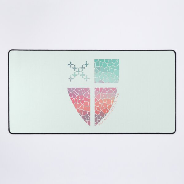 Item preview, Episcopal Church Shield - Pastels designed and sold by Canterbury Episcopal Campus Ministry at Texas Tech University .