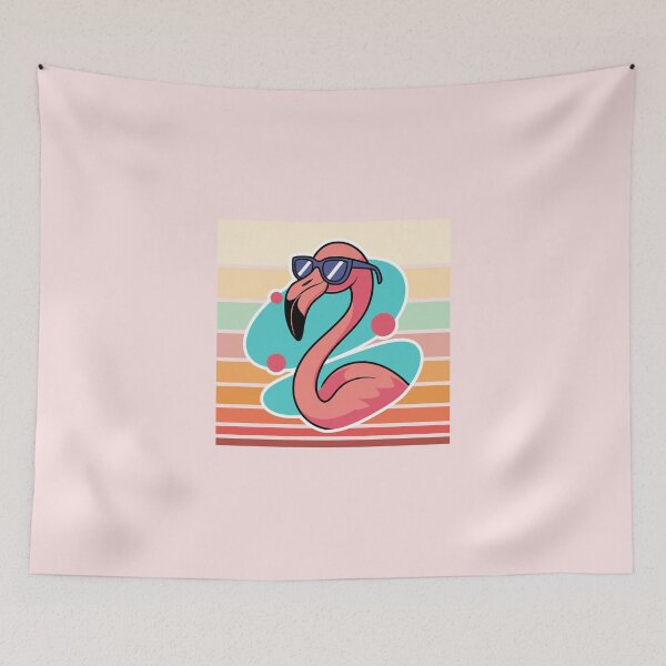 Item preview, Cool Flamingo Vacation Vibe designed and sold by FanFest.