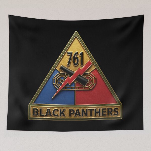 Item preview, SSI - 761st Tank Battalion SSI w Name Tape - 3D Enhanced designed and sold by Military Insignia Products.