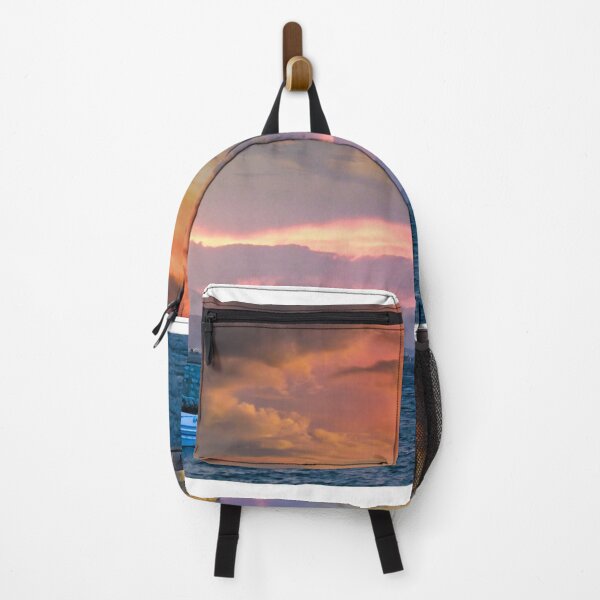 Item preview, Dramatic sunset over the castle Bourtzi in Nafplio, Greece designed and sold by goceris.