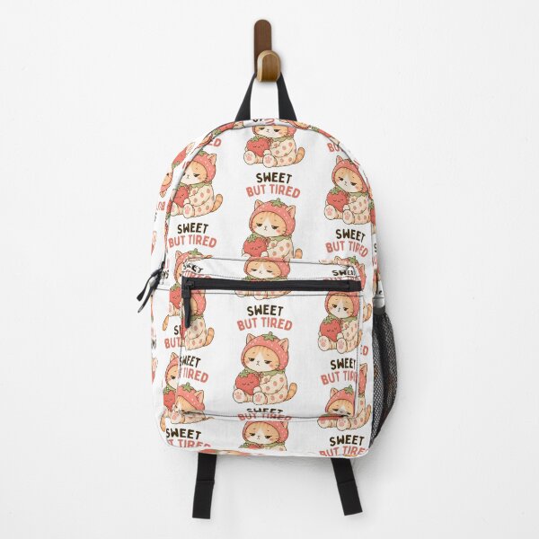 Item preview, Sweet but Tired Cat | Cute Kawaii Aesthetic | Sleepy Cozy Mood Design designed and sold by The Mood Index.